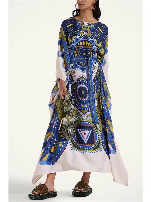 Square Kaftan Dress LA DOUBLEJ. | DRE0872SIL006CHA05MU01